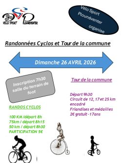AFFICHE rando 26 avril 2026