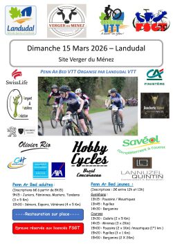 Affiche PENN AR BED LANDUDAL VTT 2026