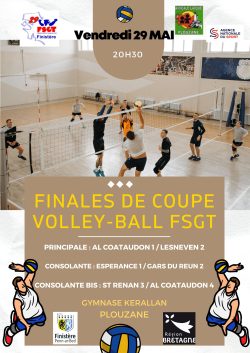 FINALE DE COUPE VOLLEY FSGT 2026